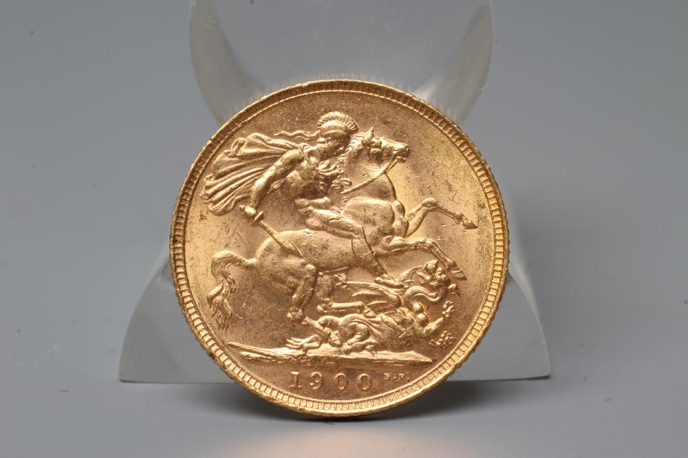 A VICTORIA OH SOVEREIGN, 1900, 8g (Est. plus 20% premium) Image