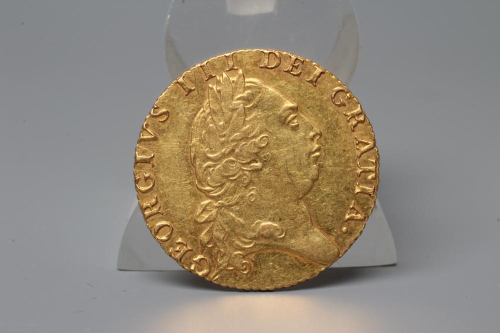 A GEORGE III SPADE GUINEA, 1791, 8.4g (Est. plus 20% premium) Image