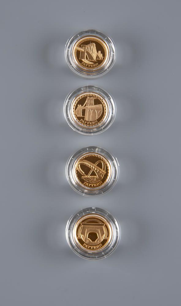 AN ELIZABETH II PROOF "BRIDGES PATTERN COLLECTION", 2003, each 19.6g, in capsules and cased with Image