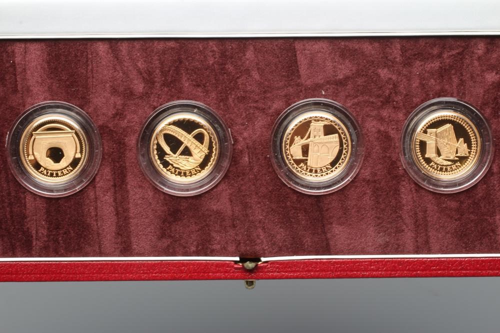 AN ELIZABETH II PROOF "BRIDGES PATTERN COLLECTION", 2003, each 19.6g, in capsules and cased with Image