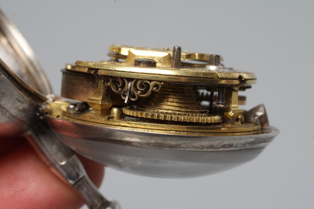 A GEORGE III IRISH PAIR CASED POCKET WATCH Image