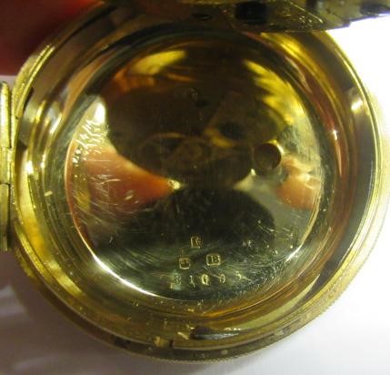 A LATE VICTORIAN 18CT GOLD POCKET WATCH Image