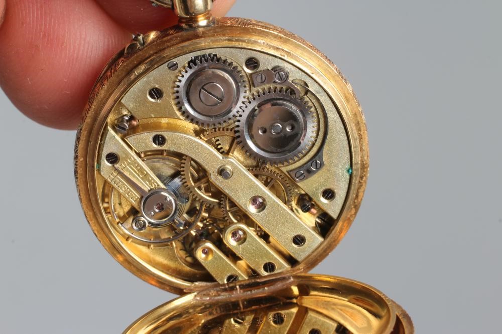 A LADY'S TOP WIND FOB WATCH Image