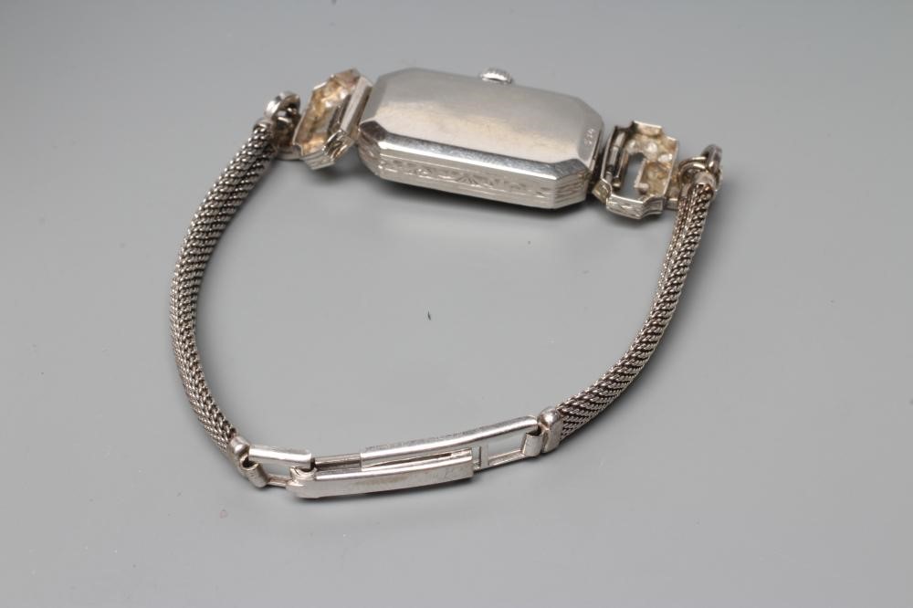 A DIAMOND COCKTAIL WATCH Image