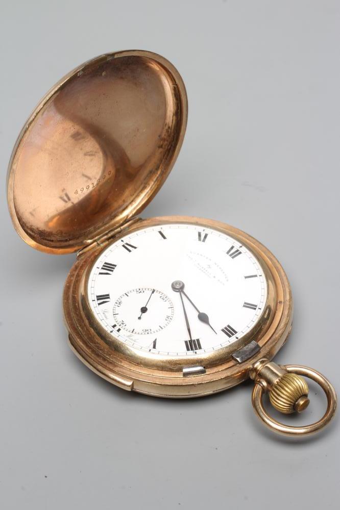 A TOP WIND QUARTER REPEATER POCKET WATCH Image
