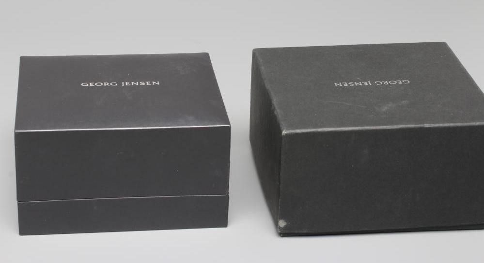 A GEORG JENSEN SILVER ALLIANCE BANGLE, numbered 554/BM., 70g, cased and boxed (Est. plus 24% premium Image