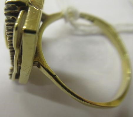 A SECESSIONIST STYLE COCKTAIL RING Image