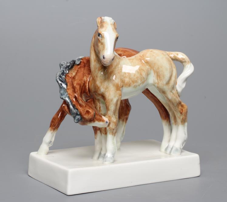 "FOALS" A ROYAL WORCESTER CHINA GROUP Image