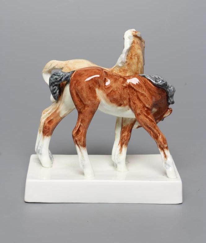 "FOALS" A ROYAL WORCESTER CHINA GROUP Image