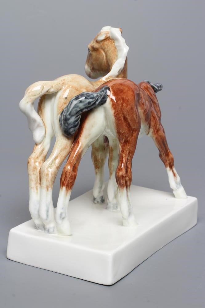 "FOALS" A ROYAL WORCESTER CHINA GROUP Image