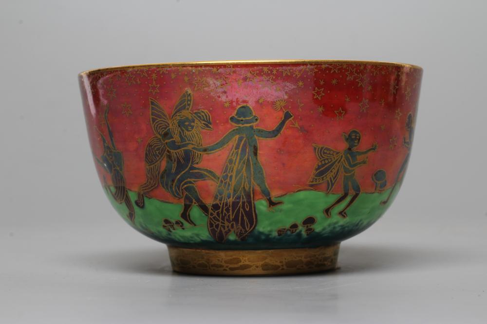 A WEDGWOOD FAIRYLAND LUSTRE SMALL BOWL Image