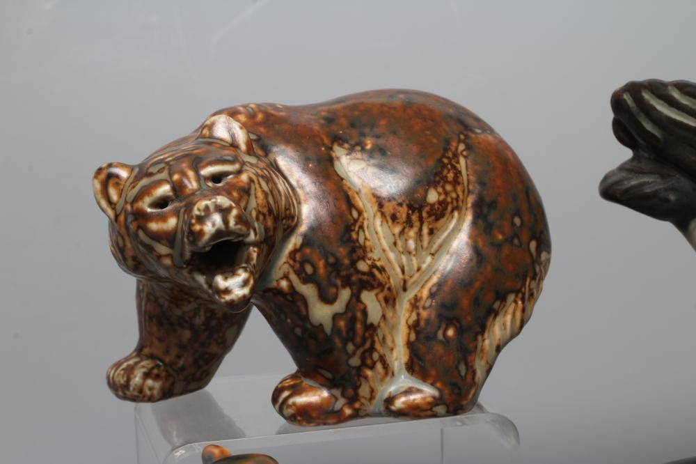 A ROYAL COPENHAGEN POTTERY EIDER DUCK Image