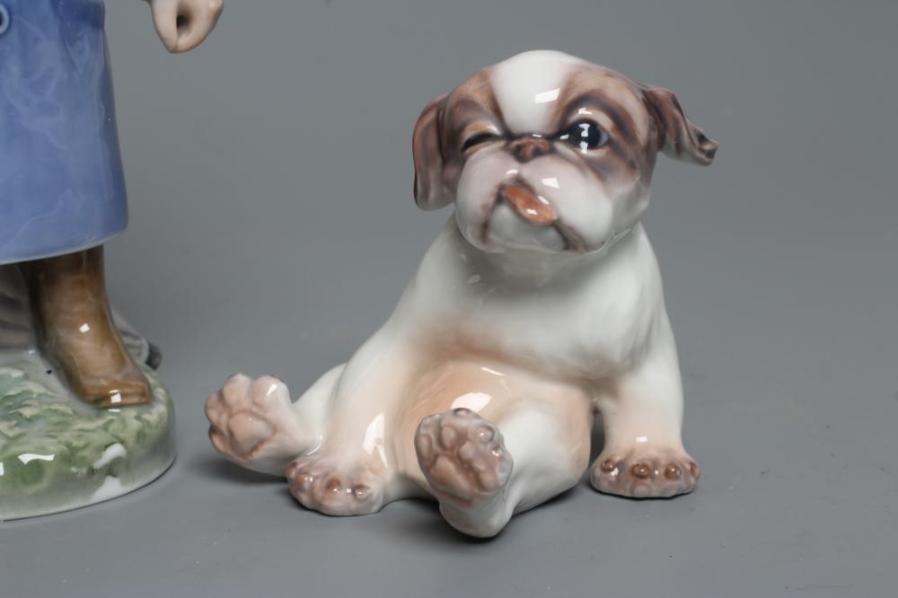A ROYAL COPENHAGEN FRENCH BULLDOG Image