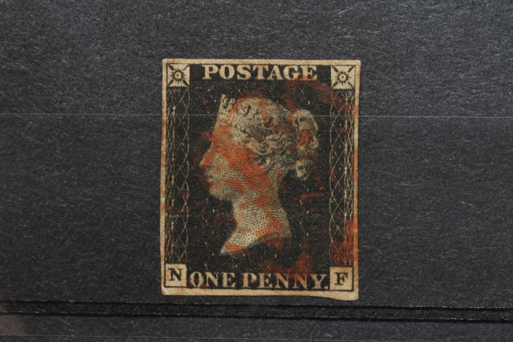 PENNY BLACK 4 margins toned and indistinct red MX (Est. plus 24% premium inc. VAT) Image
