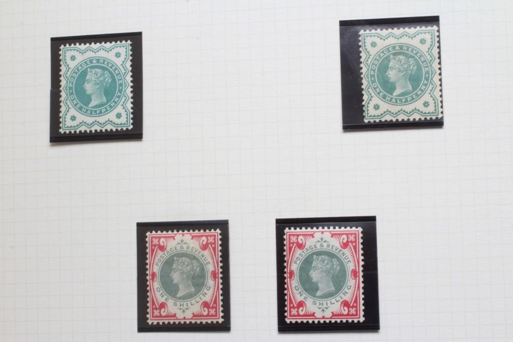 1883-1901 SMALL QUEEN VICTORIA COLLECTION mint and unused (Est. plus 24% premium inc. VAT) Please Image