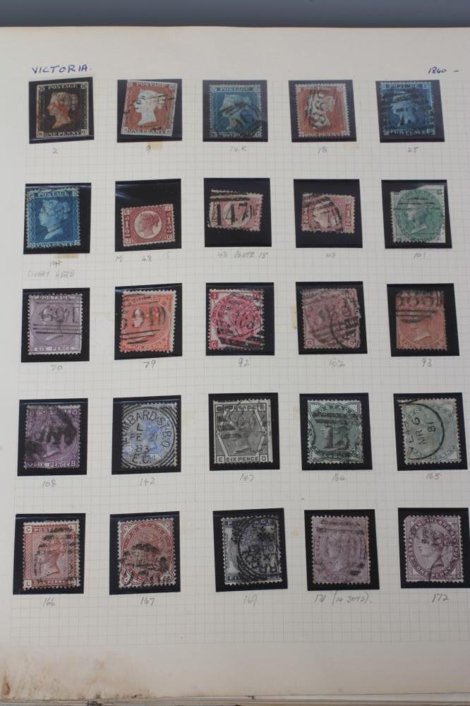 AN ALBUM OF GB STAMPS FROM QUEEN VICTORIA, mixed condition throughout but includes a nice looking Image
