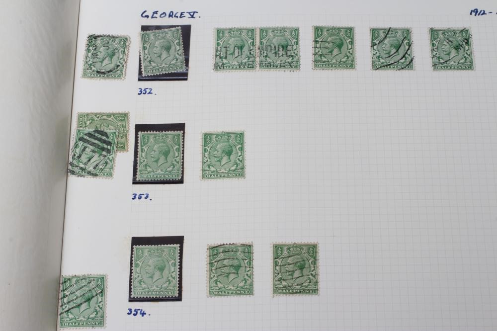 AN ALBUM OF GB STAMPS FROM QUEEN VICTORIA, mixed condition throughout but includes a nice looking Image