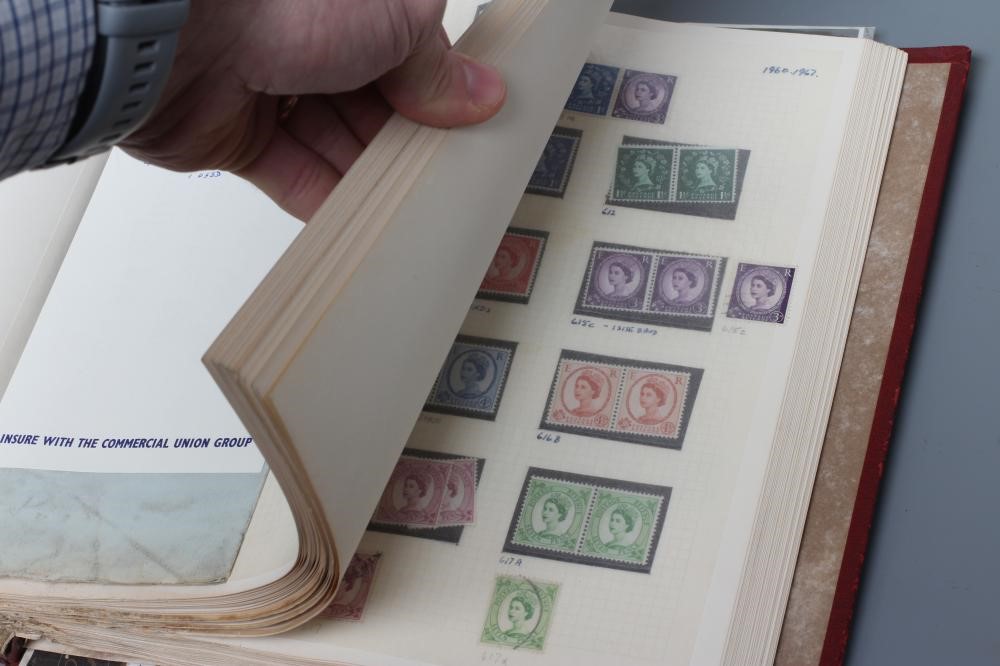 AN ALBUM OF GB STAMPS FROM QUEEN VICTORIA, mixed condition throughout but includes a nice looking Image