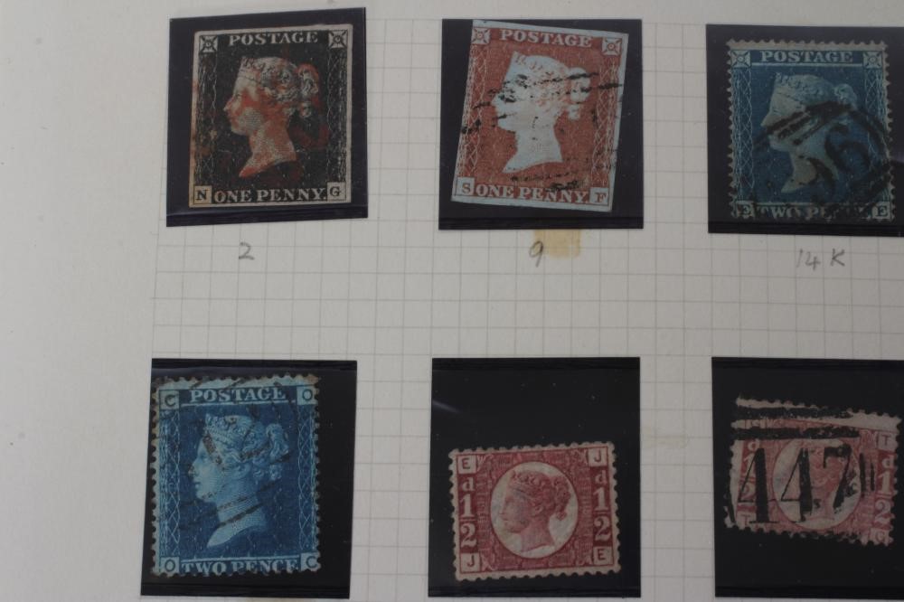 AN ALBUM OF GB STAMPS FROM QUEEN VICTORIA, mixed condition throughout but includes a nice looking Image