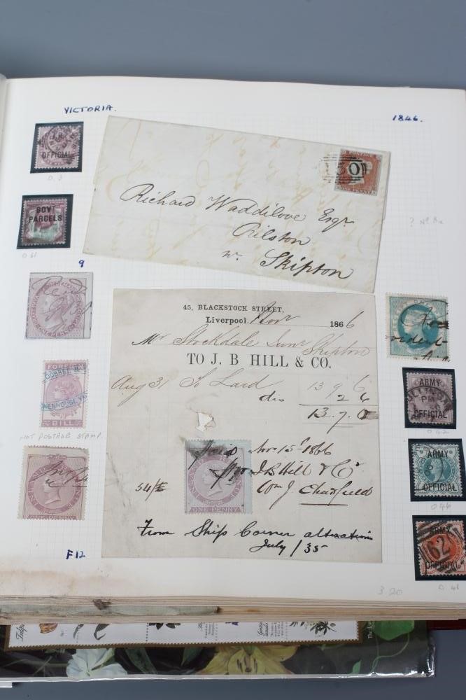 AN ALBUM OF GB STAMPS FROM QUEEN VICTORIA, mixed condition throughout but includes a nice looking Image