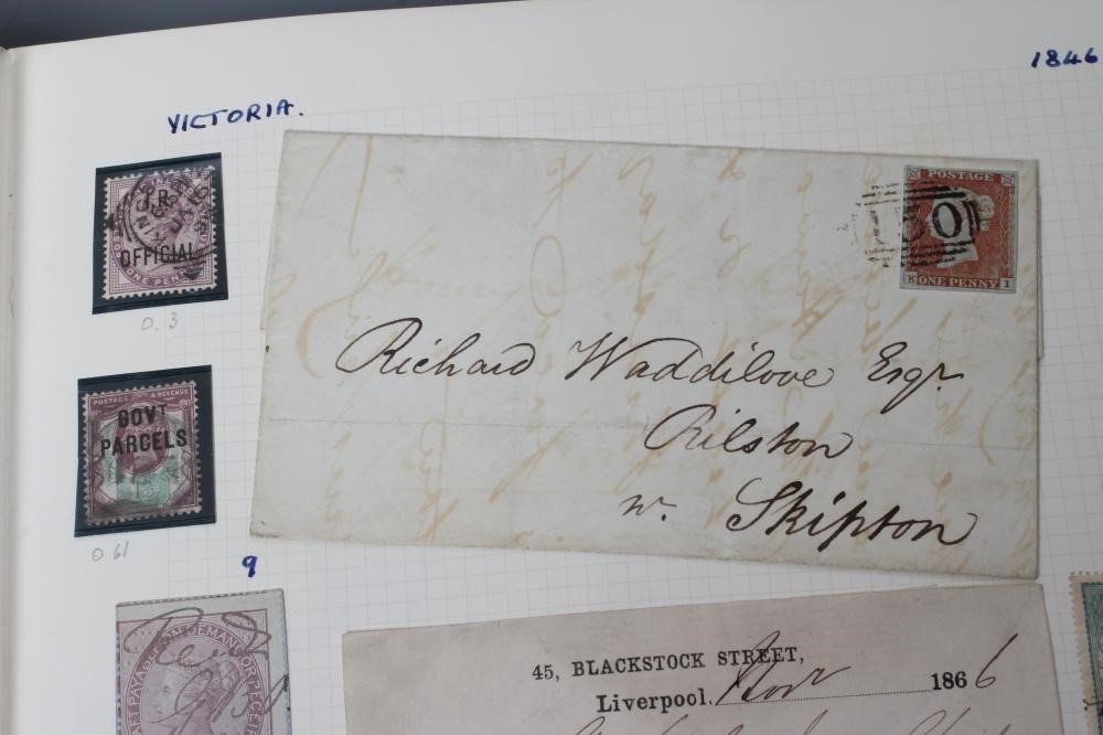 AN ALBUM OF GB STAMPS FROM QUEEN VICTORIA, mixed condition throughout but includes a nice looking Image