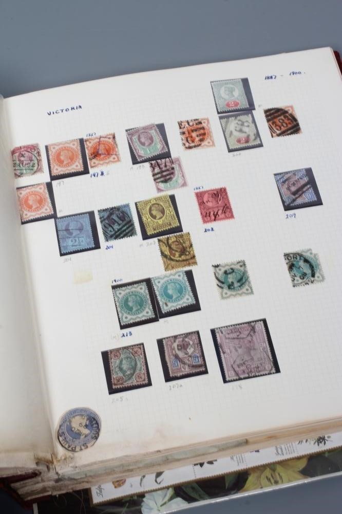 AN ALBUM OF GB STAMPS FROM QUEEN VICTORIA, mixed condition throughout but includes a nice looking Image