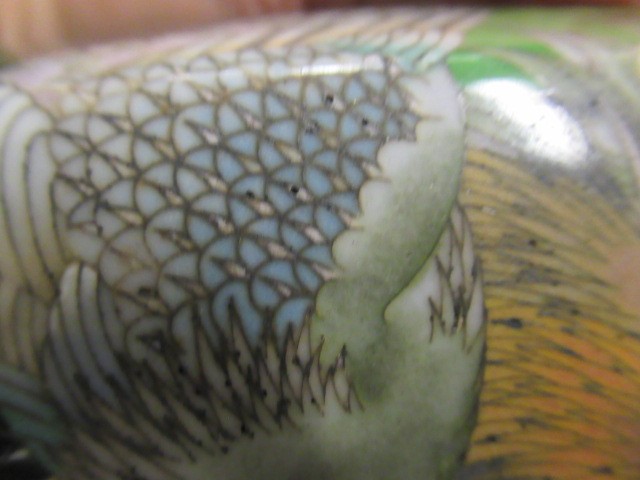 A PAIR OF JAPANESE CLOISONNE ENAMEL VASES Image