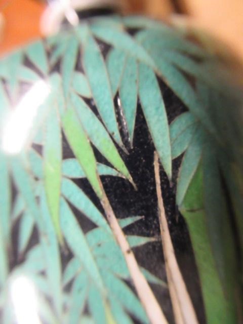 A PAIR OF JAPANESE CLOISONNE ENAMEL VASES Image