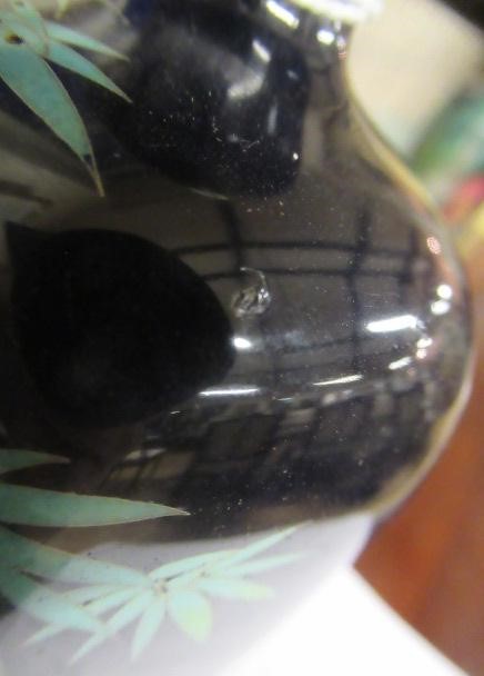 A PAIR OF JAPANESE CLOISONNE ENAMEL VASES Image