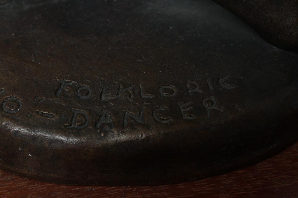 BARBARA TRIBE FRSB (Australian 1913-2000) Gustavo Folkloric Dancer Image