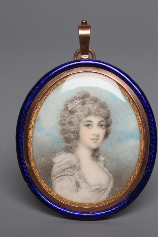 ENGLISH SCHOOL (18th century) A Lady Image