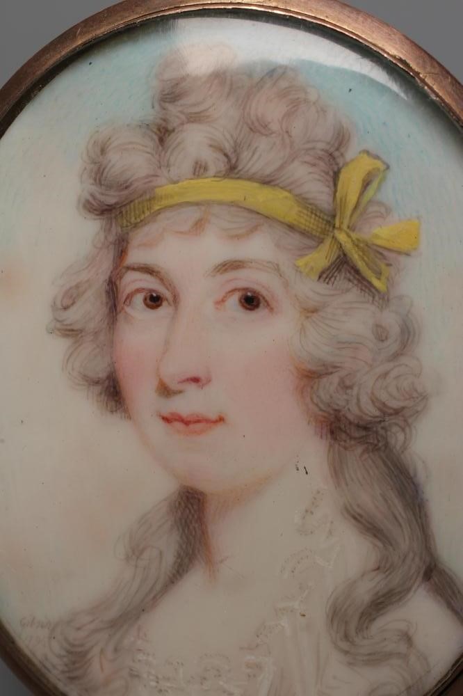 ENGLISH SCHOOL (c.1800) A Lady Image