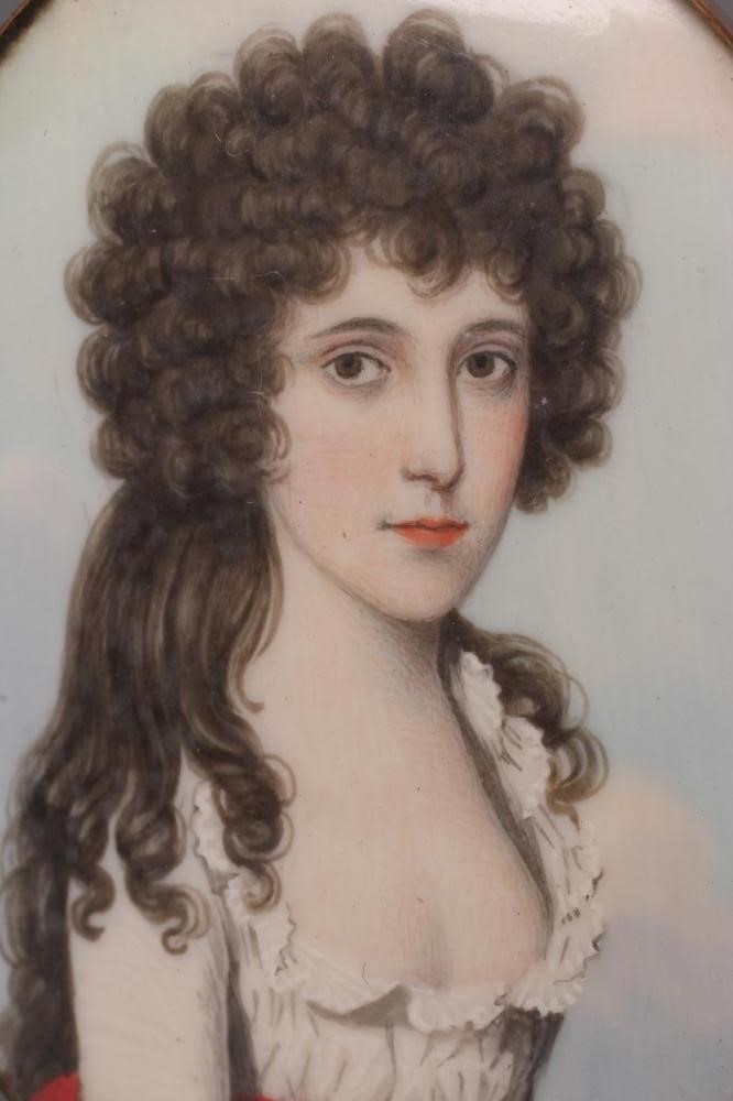 ENGLISH SCHOOL (Late 18th century) A Lady Image