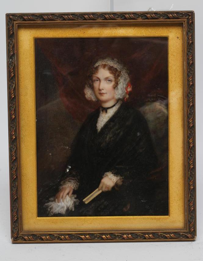 ATTRIBUTED TO CORNELIUS BERIS DURHAM (1809-1884) Portrait of a Lady Image