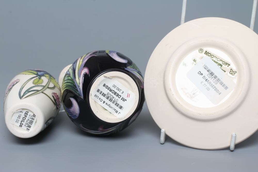 A MOORCROFT POTTERY DEBBIE'S DREAM VASE Image