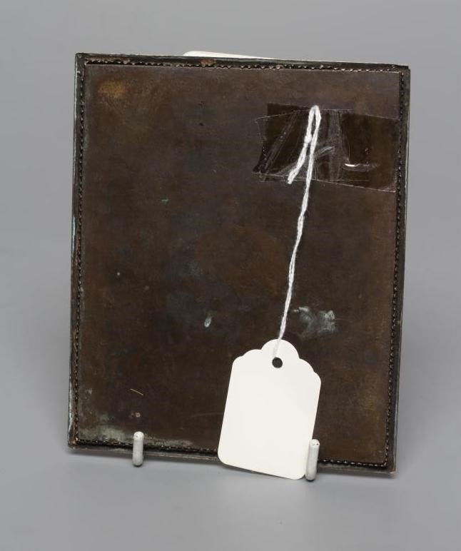 CONTINENTAL SCHOOL (Mid 19th Century), A Seated Young Lady in White Decollette Dress with Green Image