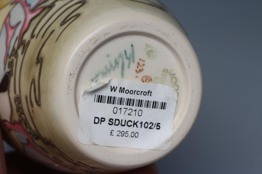 A MOORCROFT POTTERY SPRING DUCKLINGS VASE Image