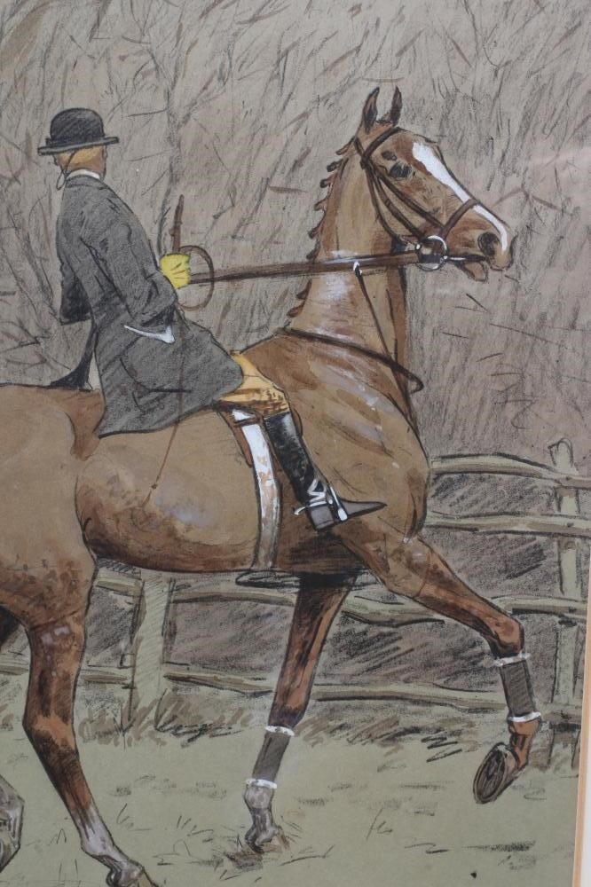 CHARLES JOHNSON PAYNE "SNAFFLES" (1884-1967) "Not Taking Any" Image