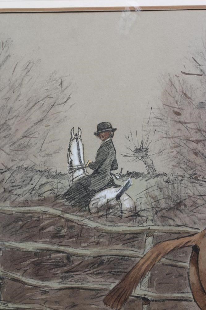 CHARLES JOHNSON PAYNE "SNAFFLES" (1884-1967) "Not Taking Any" Image