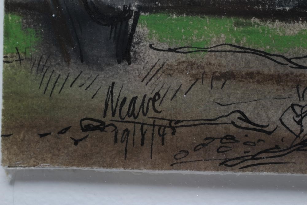 HENRY JAMES NEAVE (1911-1971) "The Great Tree", pastel with pen and ink, signed and dated 1945, 14 Image