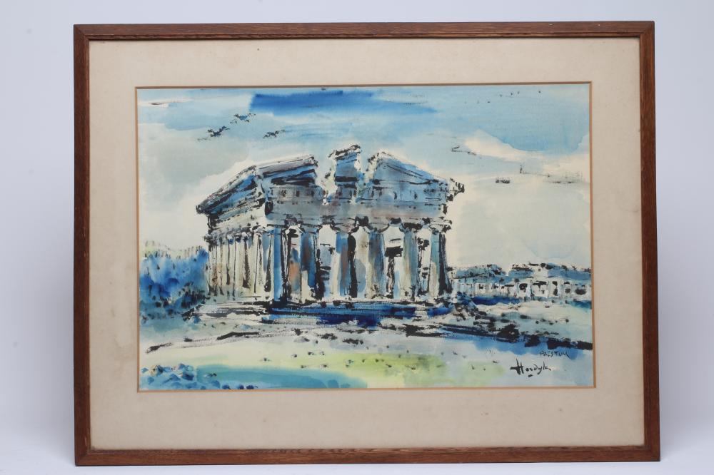 GERARD HONDIJK (Dutch 1899-1958) "Paestum" Image