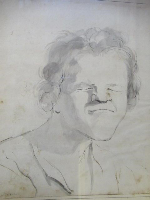 AFTER GUERCINO (Italian 1591-1666) A Caricature of a Youth Image