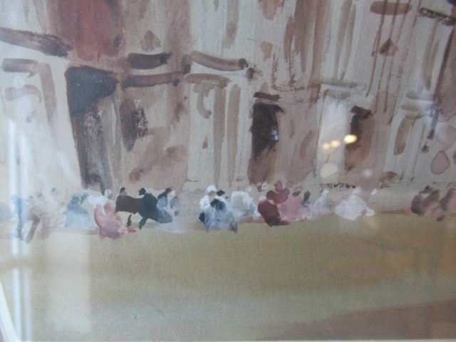 HERCULES BRABAZON BRABAZON (1821-1906) St Mark's Square, Venice, watercolour and pencil heightened Image