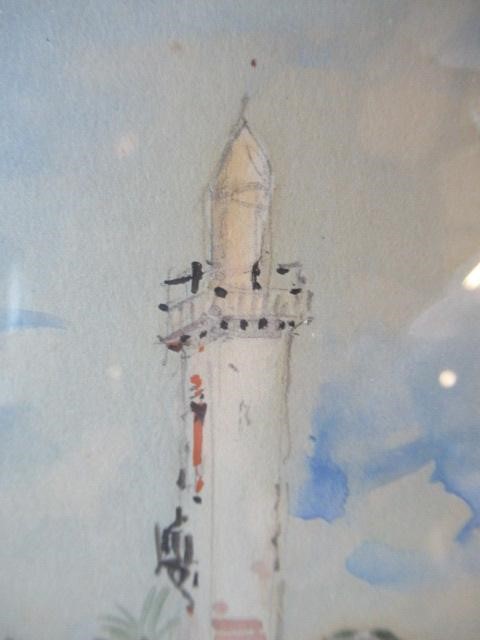 HERCULES BRABAZON BRABAZON (1821-1906) Amir Mosque Cairo, watercolour and pencil heightened with Image