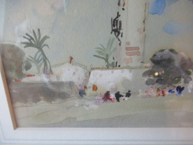 HERCULES BRABAZON BRABAZON (1821-1906) Amir Mosque Cairo, watercolour and pencil heightened with Image