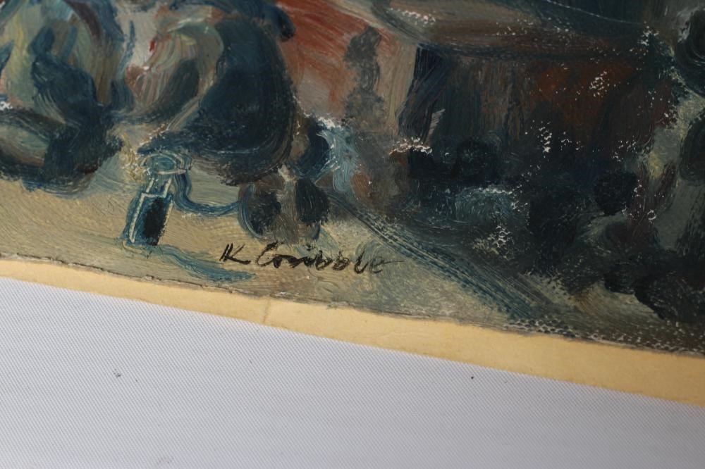 KENNETH JAMES GRIBBLE (1914-1989) "Day Shift Off." Image