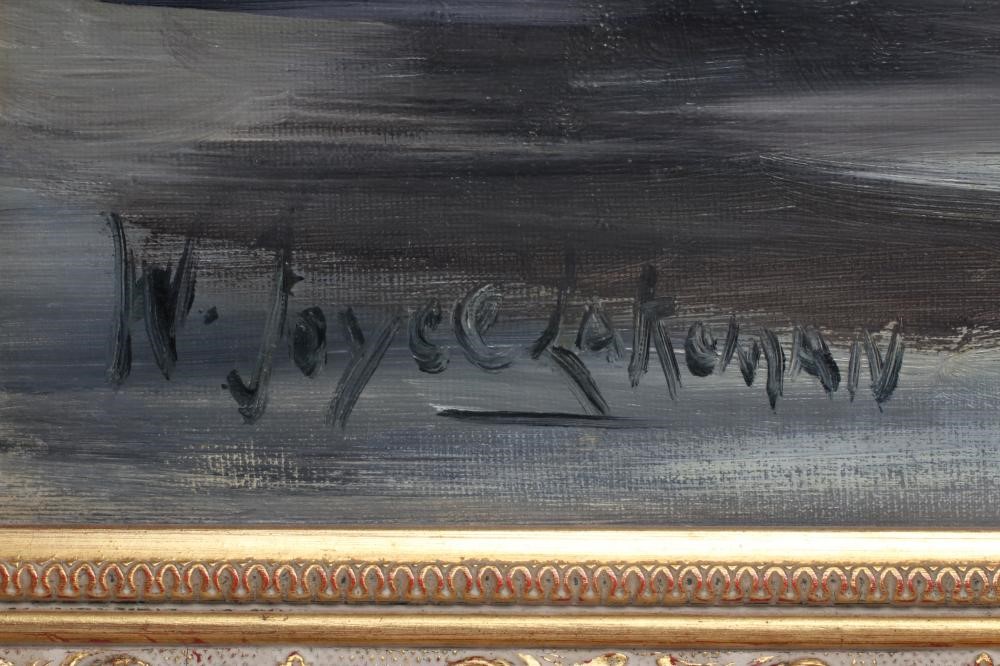 W JOYCE LAKEMAN (British 20th century) Still Life with Flowers in a Vase, oil on board, signed, 29 Image