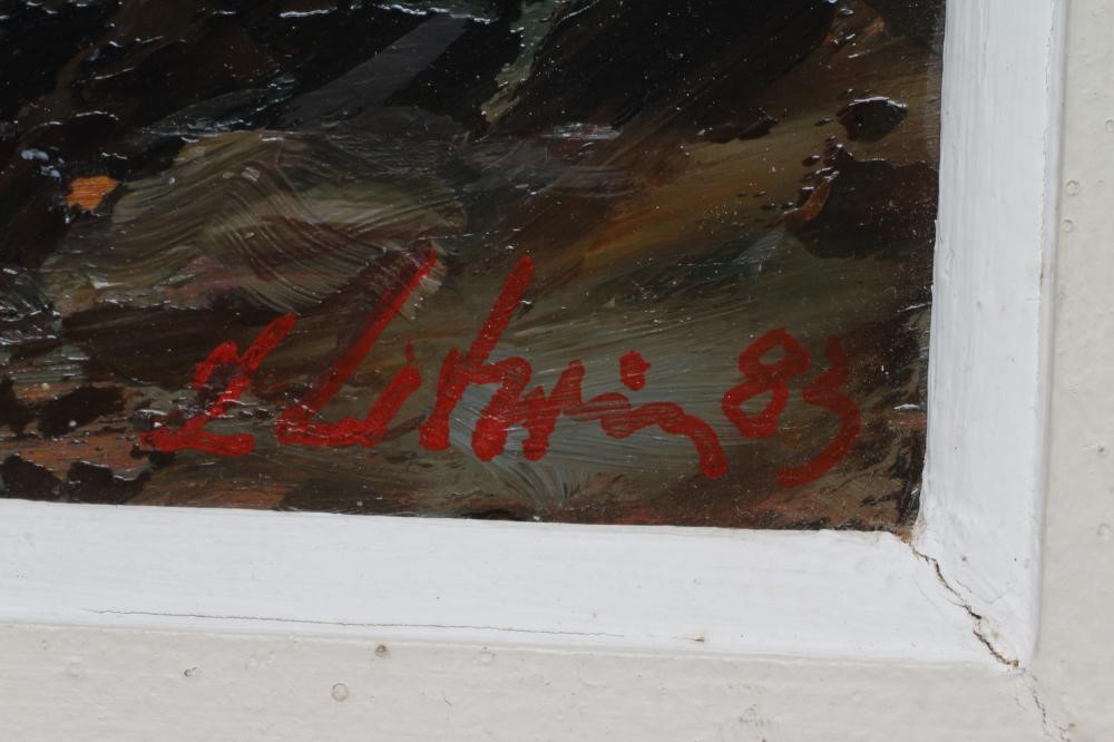 ZBIGNIEW LITWIN (Polish 1914-2001) Coastal Scene Image