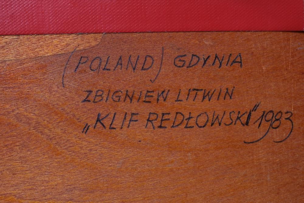 ZBIGNIEW LITWIN (Polish 1914-2001) Coastal Scene Image