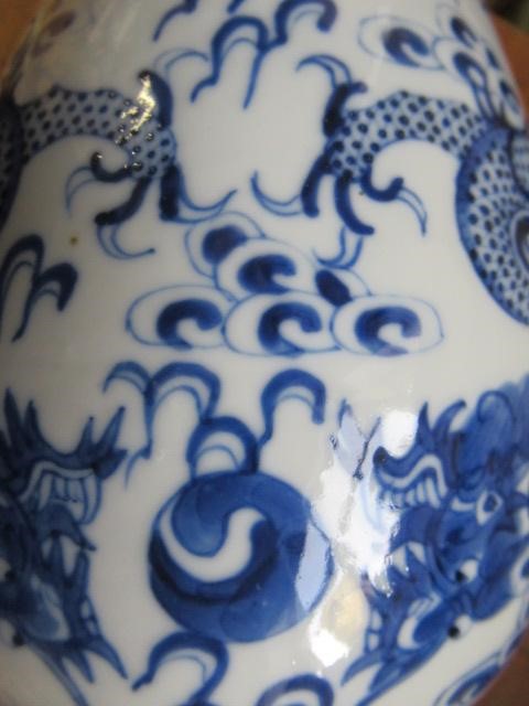A PAIR OF CHINESE PORCELAIN VASES of inverted baluster form Image